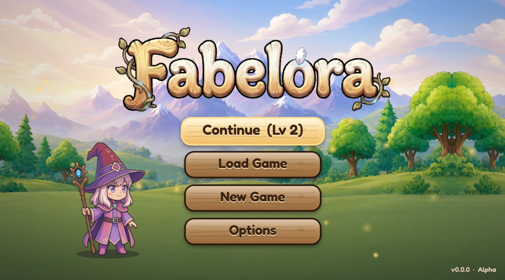 Titelscherm van Fabelora