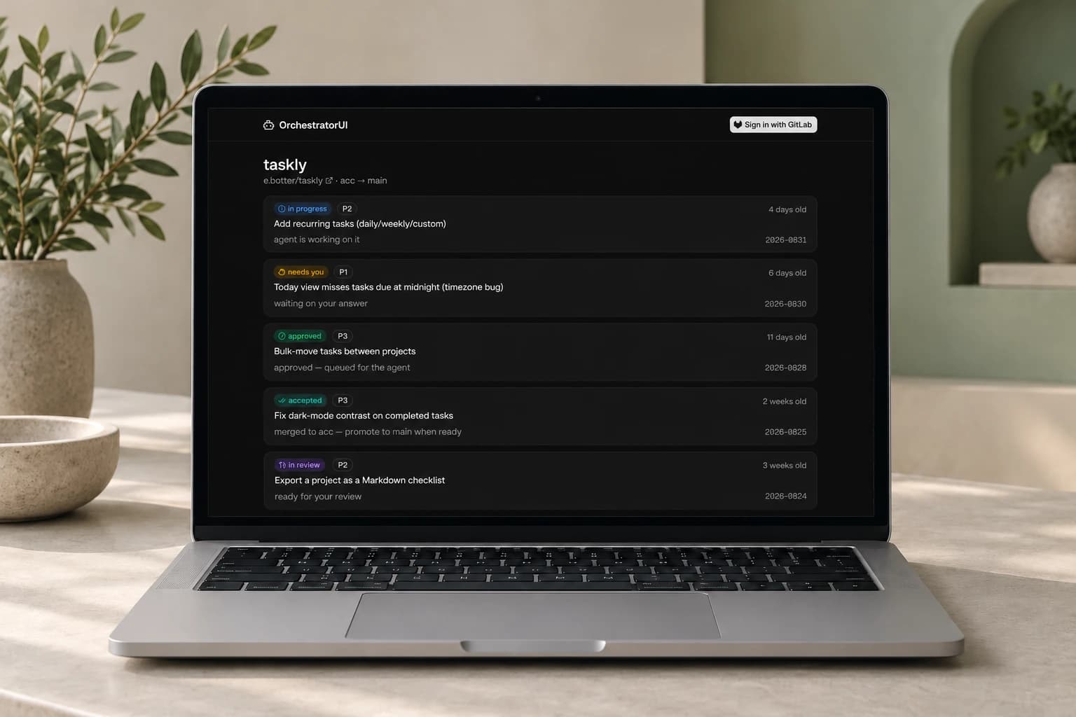 Sfeerbeeld van AI Orchestrator